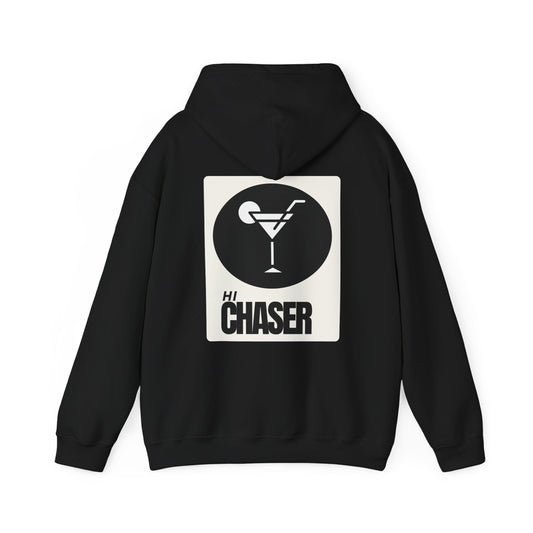 Chaser Hoodie — Retro Martini Cocktail Graphic Sweatshirt